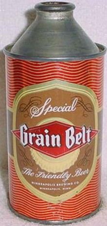 Grain Belt Special Beer Can