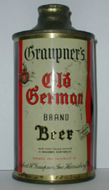 Graupners Old German Beer Can