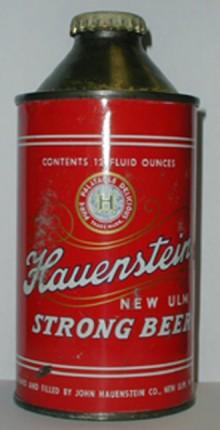 Hauenstein New Ulm Strong Beer Can