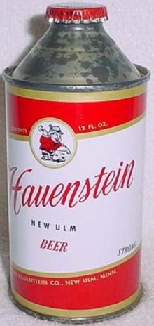 Hauenstein New Ulm Beer Can