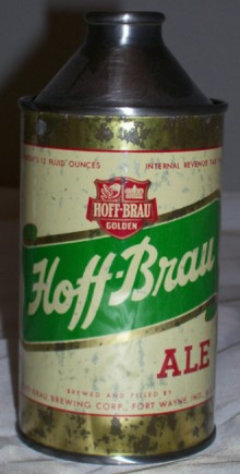 Hoff Brau Ale Beer Can