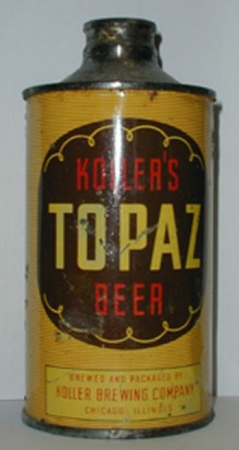 Kollers Topaz Beer Can