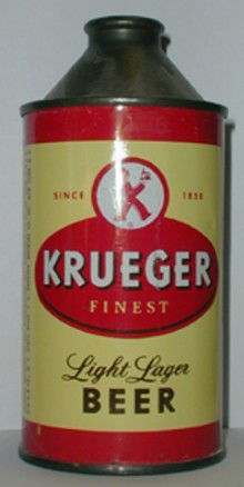 Krueger Light Lager Beer Can