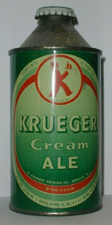 Krueger Cream Ale Beer Can