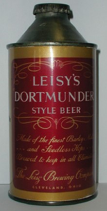 Leisys Dortmunder Beer Can