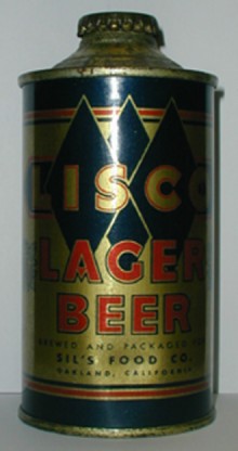 Lisco Lager Beer Can