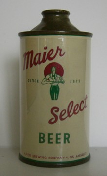 Maier Select Beer Can