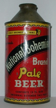 National Bohemian Pale Beer Can