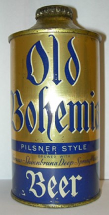 Old Bohemian Pilsner Style Beer Can