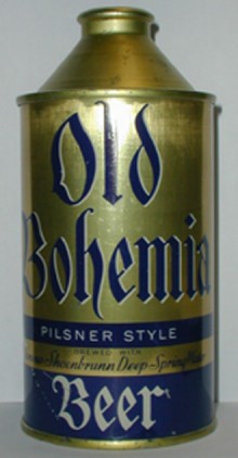 Old Bohemian Pilsner Style Beer Can