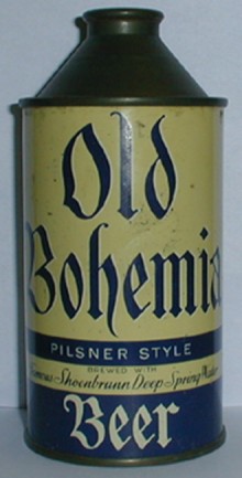 Old Bohemian Beer Can