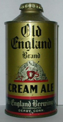 Old England Brand Cream Ale Beer Can