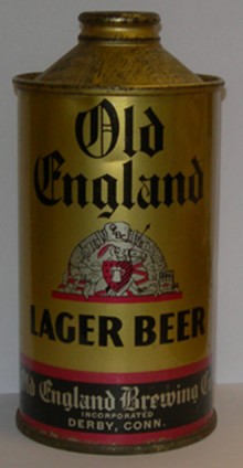 Old England Lager Beer Can