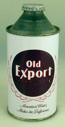Old Export Light Beer Can