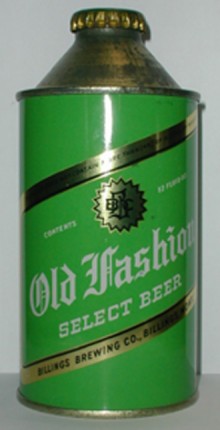 Old Fashion Beer Can