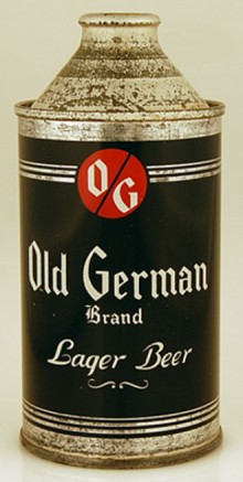 Old German Lager Beer Can