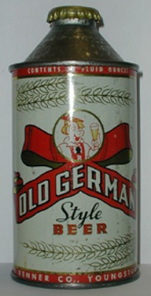 Old German Style Beer Can
