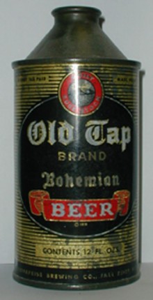 Old Tap Bohemian Beer Can