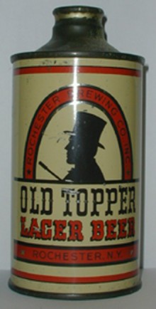Old Topper Lager Beer Can
