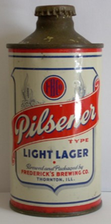 Pilsener Type Light Lager Beer Can