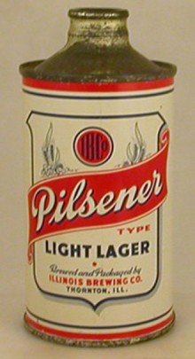 Pilsener Type Light Lager Beer Can