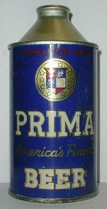Prima Beer Can