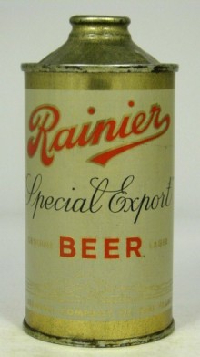 Rainier Special Export Beer Can