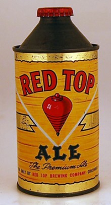 Red Top Ale Beer Can