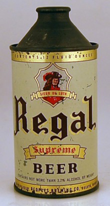 Regal Supreme Beer Can