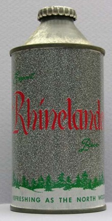 Rhinelander Export Beer Can