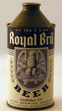 Royal Bru High Profile Beer Can