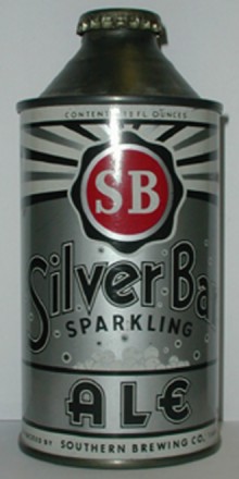 Silver Bar Sparkling Ale Beer Can