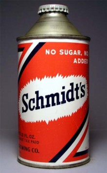 Schmidts Beer Can