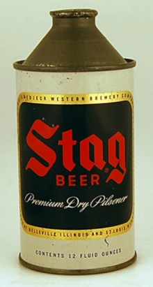 Stag Beer Can