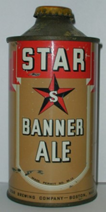 Star Banner Ale Beer Can