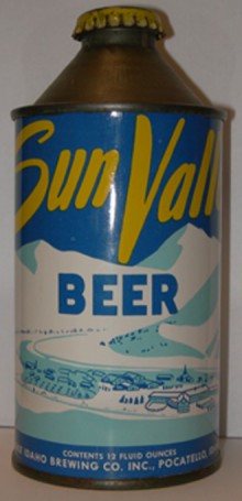 Sun Valley Beer Can