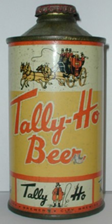 Tally Ho Beer Can