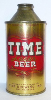 Time Lager Beer Can