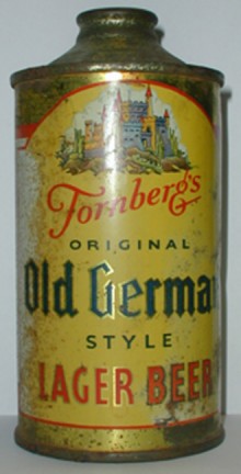 Tornbergs Old German Beer Can
