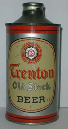 Trenton Old Stock Beer Can