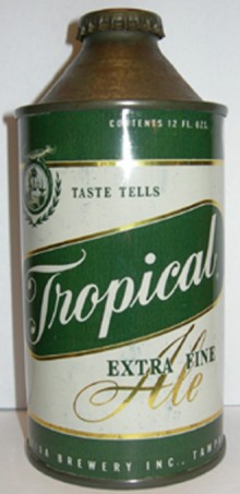Tropical Extra Fine Ale Beer Can