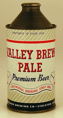 Valley Brew Pale Beer Can