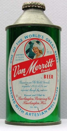 Van Merritt Beer Can