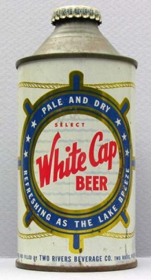 White Cap Beer Can