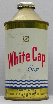White Cap Beer Can