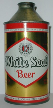 White Seal Beer Can