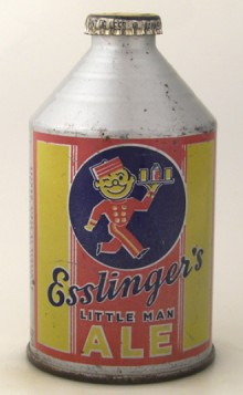 Esslinger's Little Man Ale Beer Can