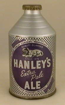 Hanleys Ale Beer Can