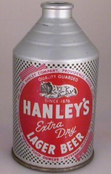 Hanleys Lager Beer Can