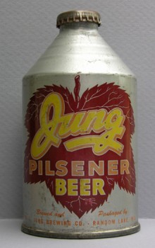 Jung Pilsener Beer Can